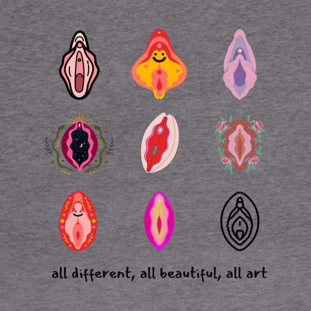 Vulva Art by ReallyWeirdQuestionPodcast